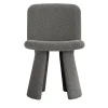 Alivar Chairs<Ila grey bouclé fabric chair