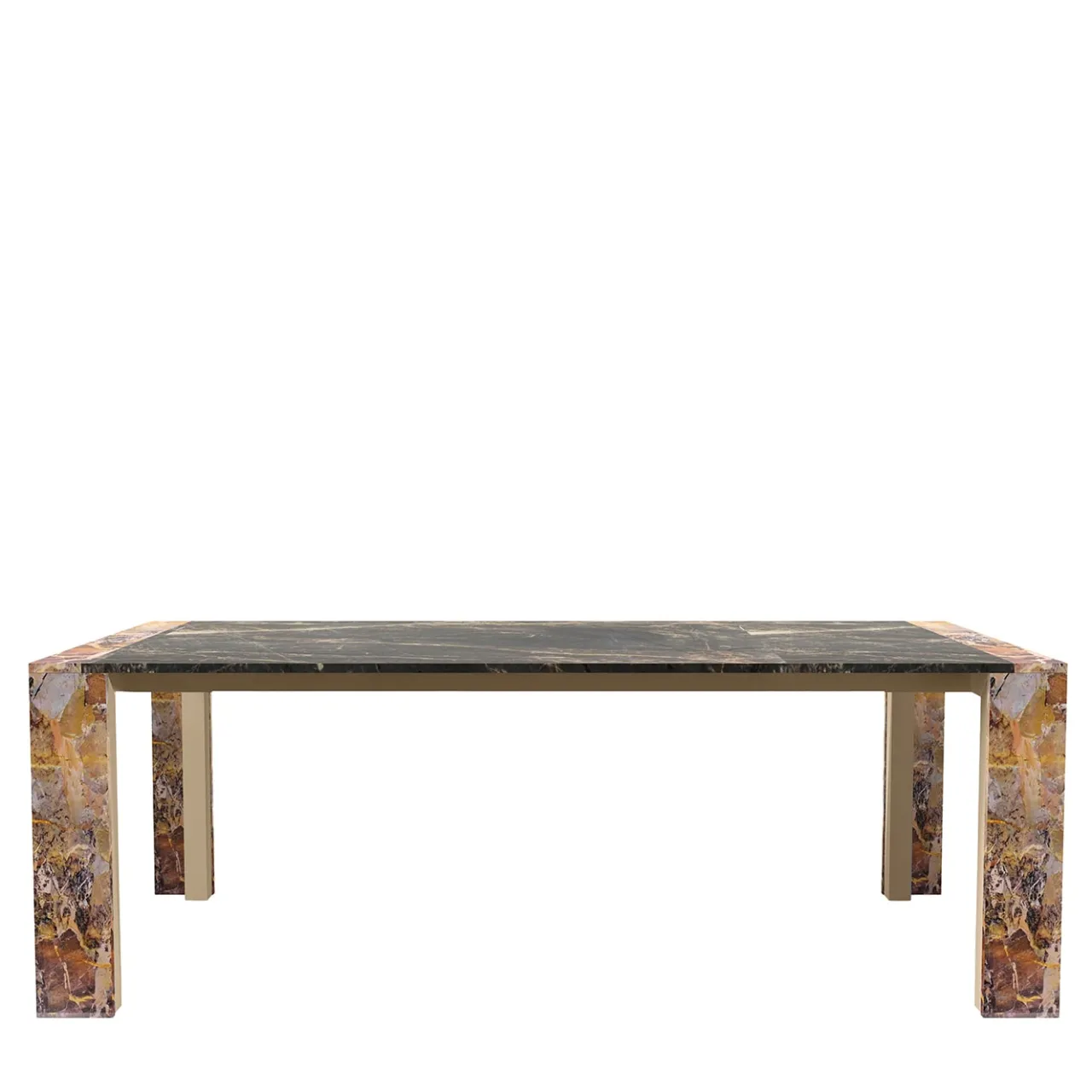 L'Eccesso Dining Tables<Ilan Sahara Brown Marble Dining Table by Paolo Ciacci