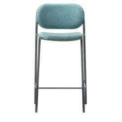 TrabA' Bar Stools<0184-IM Metis Gray Bar Stool by Studio Gabbertas