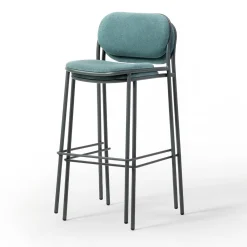 TrabA' Bar Stools<0184-IM Metis Gray Bar Stool by Studio Gabbertas