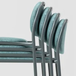 TrabA' Bar Stools<0184-IM Metis Gray Bar Stool by Studio Gabbertas