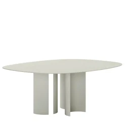 Marco Ripa Outdoor Dining Tables<India Sasso Grey Metal In & Outdoor Dining Table