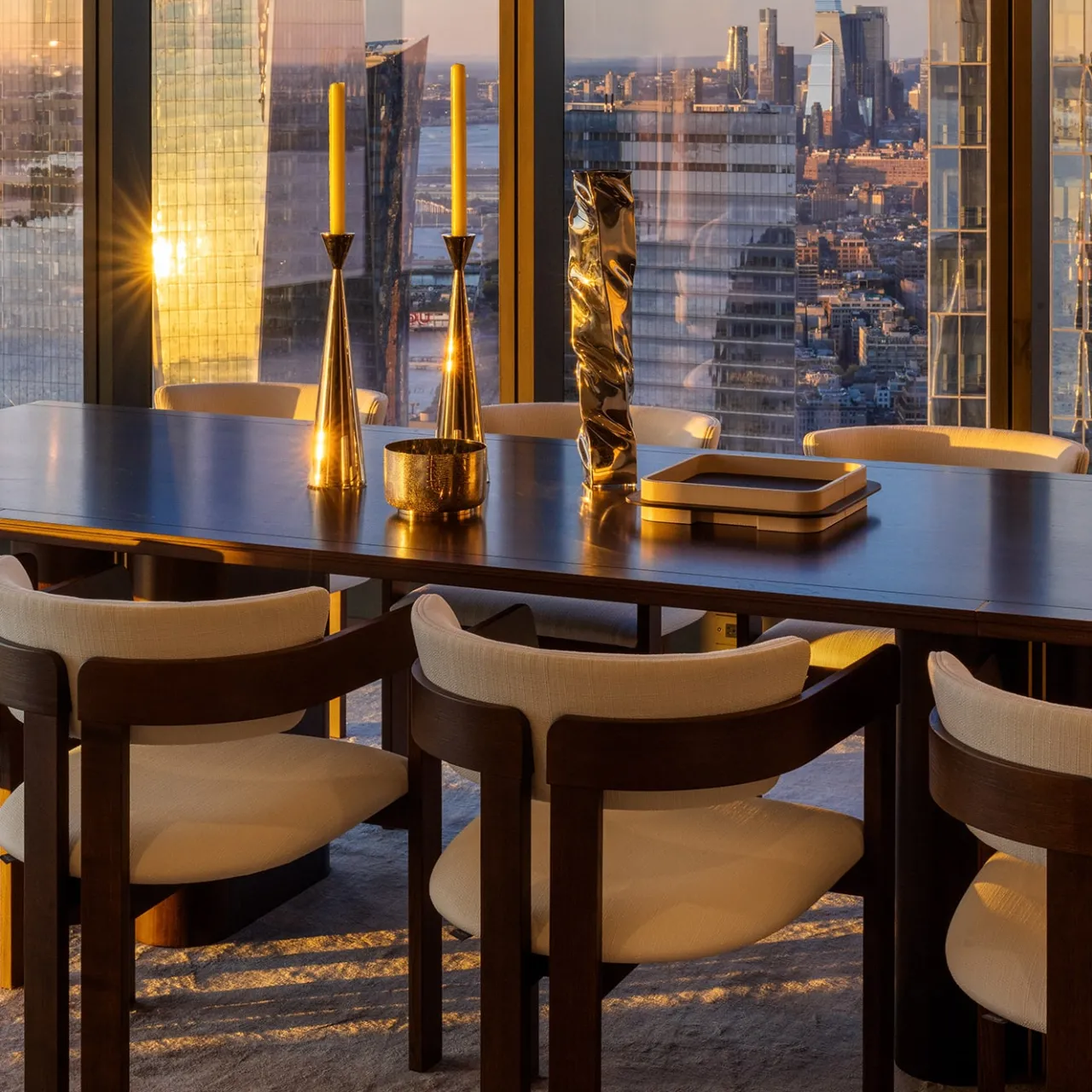 Pacini & Cappellini Chairs<Ines White Chair in Tobacco-Stained Ash Wood