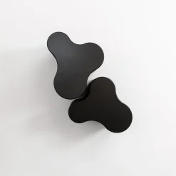 Laura Meroni Nesting Tables<Infinity Anthracite Black Wood Nesting Tables