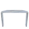 L'Eccesso Consoles<Innis Light Blue Marble With Metal Insert Console