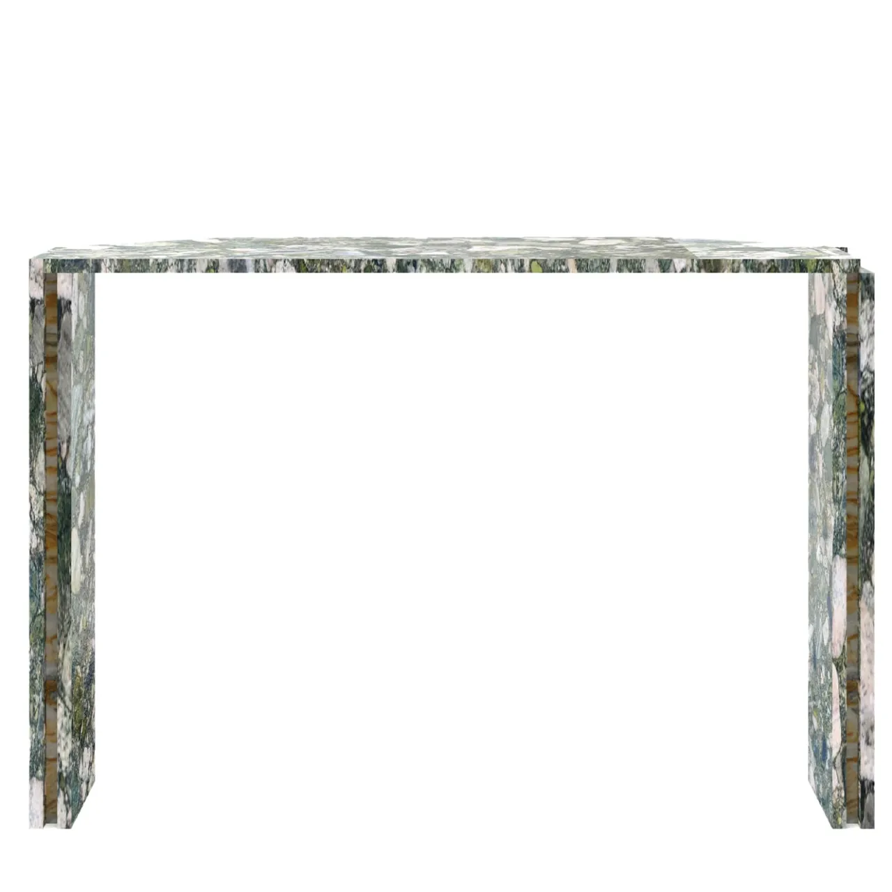 L'Eccesso Consoles<Innis Marinace Verde Marble Console by Paolo Ciacci