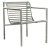 Paolo Pallucco Lounge Chairs<Insidie Gray Stainless Steel Lounge Chair