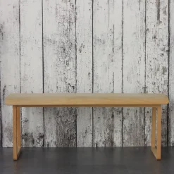 Bedont Benches<Int 120 Bench in Oak by Lorenz+Kaz