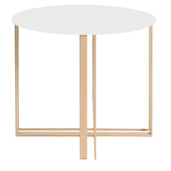 Splot Design Bistro Tables<Intersection White & Champagne Bistro Table