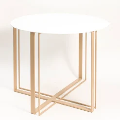 Splot Design Bistro Tables<Intersection White & Champagne Bistro Table