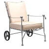 Officina Ciani Outdoor Armchairs<Intreccio Lounge Armchair in Stainless Steel
