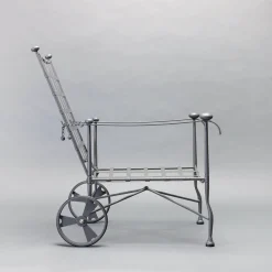 Officina Ciani Outdoor Armchairs<Intreccio Lounge Armchair in Stainless Steel