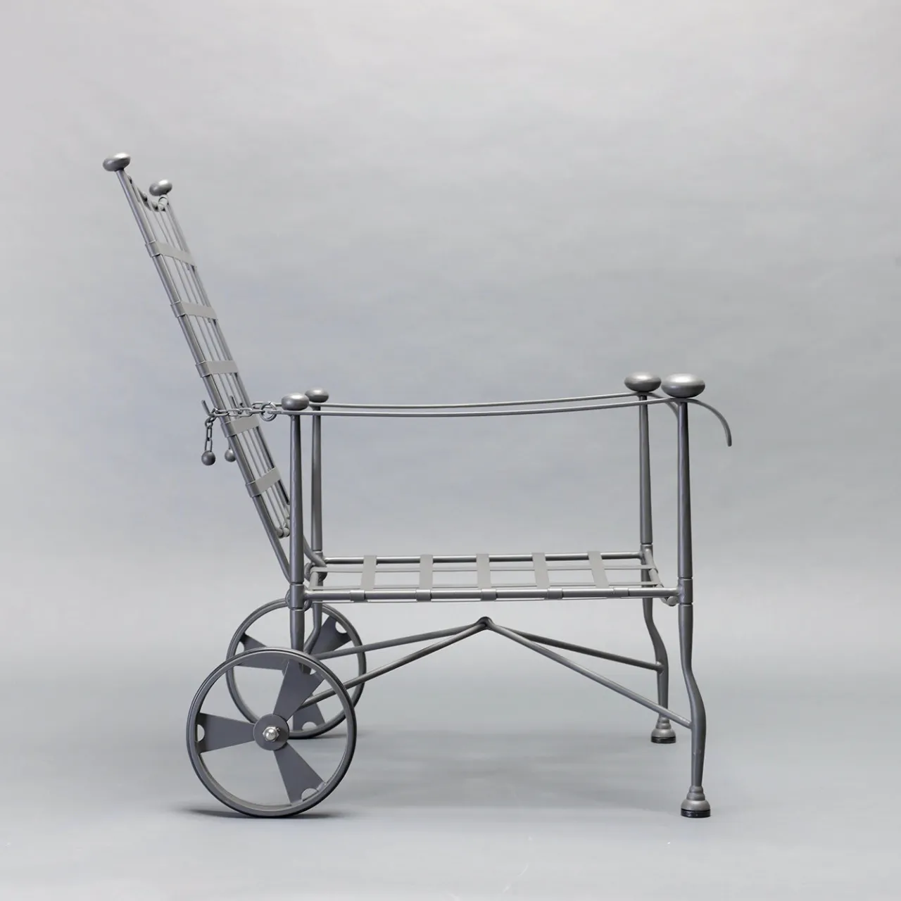 Officina Ciani Outdoor Armchairs<Intreccio Lounge Armchair in Stainless Steel