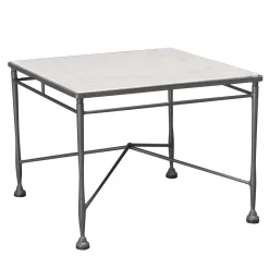 Officina Ciani Outdoor Coffee Tables<Intreccio Outdoor Coffee Table in Stainless Steel