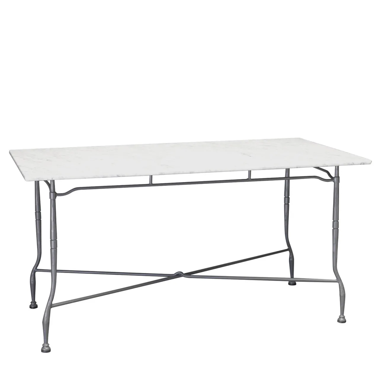 Officina Ciani Outdoor Dining Tables<Intreccio Rectangular Dining Table in Stainless Steel
