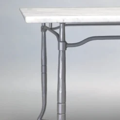 Officina Ciani Outdoor Dining Tables<Intreccio Rectangular Dining Table in Stainless Steel