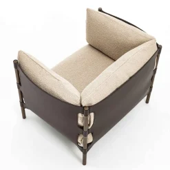 Enrico Pellizzoni Armchairs<Iris Beige Armchair