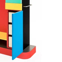 Memphis Coat Stands<Iris Coat Rack Unit by George Sowden - Post Design
