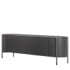 Enrico Pellizzoni Sideboards Buffets<Iris Gray Leather Sideboard