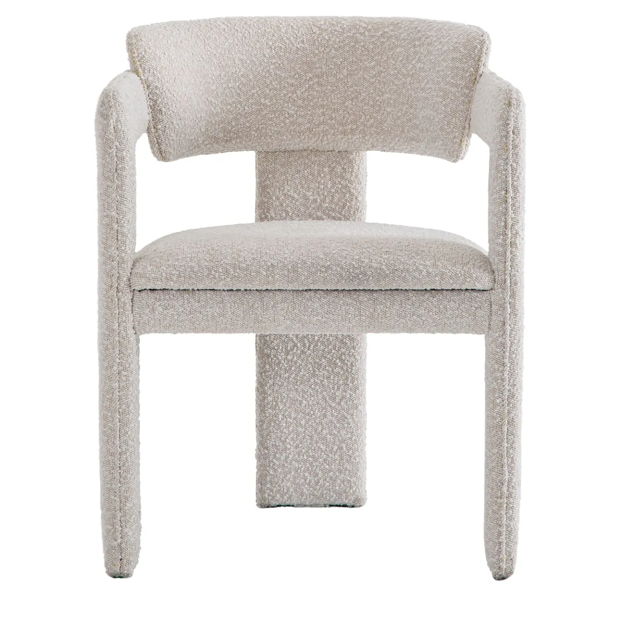 Pacini & Cappellini Chairs<Iris White Fabric & Ash Frame Chair