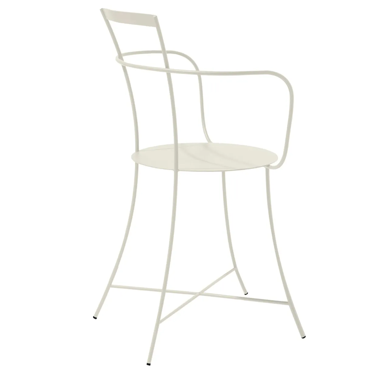Internoitaliano Outdoor Chairs & Stools<Irma Beige Armchair by Mario Scairato
