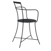 Internoitaliano Outdoor Chairs & Stools<Irma Black Armchair by Mario Scairato