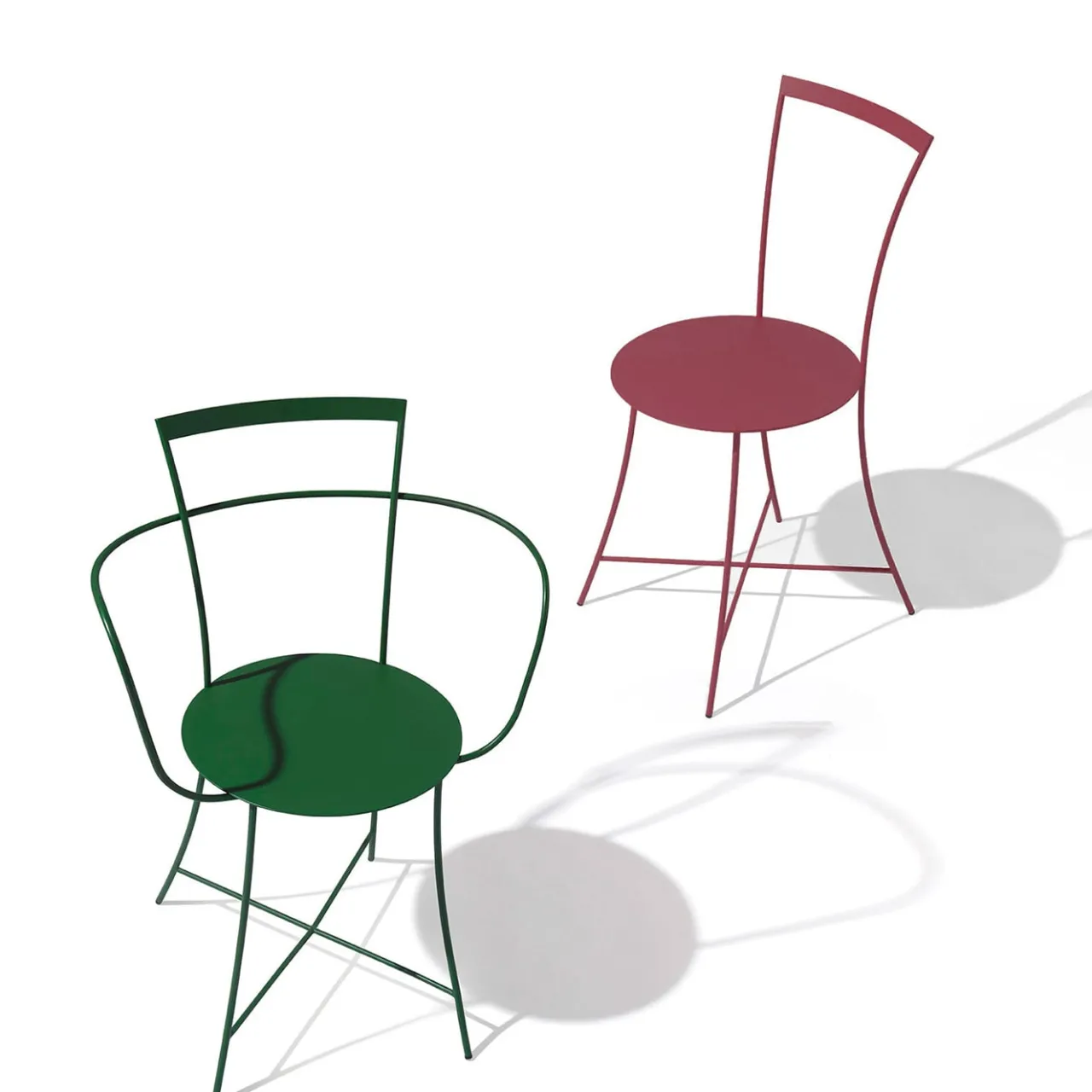 Internoitaliano Outdoor Chairs & Stools<Irma Green Armchair by Mario Scairato