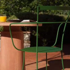 Internoitaliano Outdoor Chairs & Stools<Irma Green Armchair by Mario Scairato