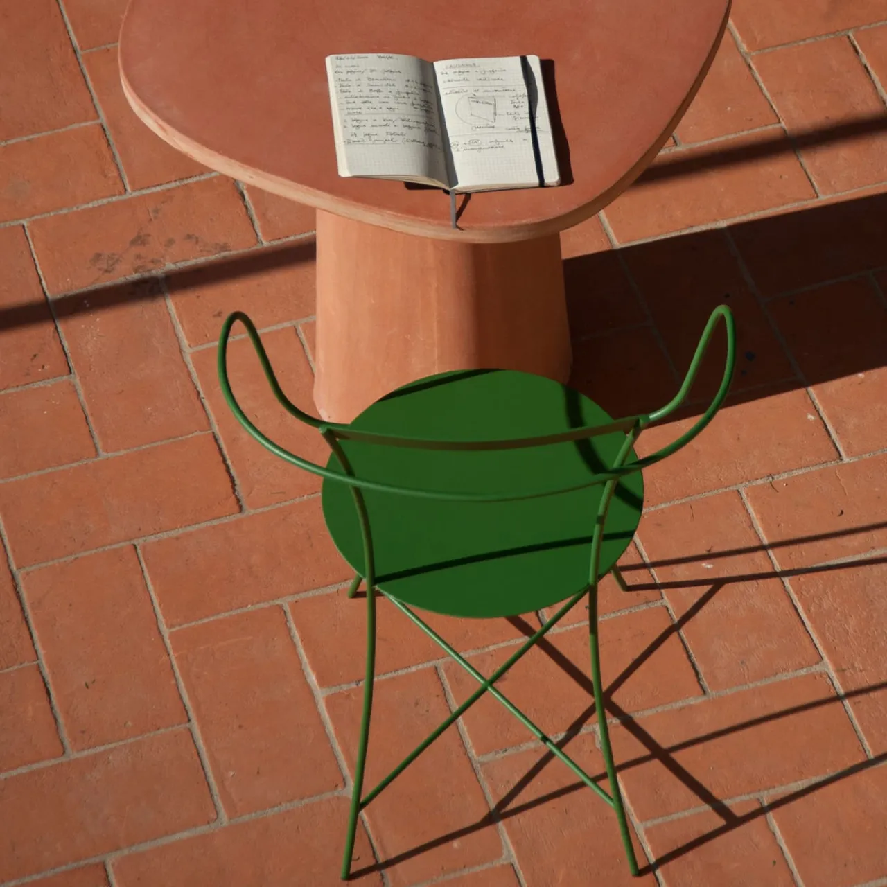 Internoitaliano Outdoor Chairs & Stools<Irma Green Armchair by Mario Scairato