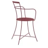 Internoitaliano Outdoor Chairs & Stools<Irma Red Armchair by Mario Scairato