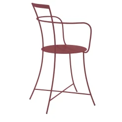Internoitaliano Outdoor Chairs & Stools<Irma Red Armchair by Mario Scairato