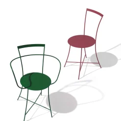 Internoitaliano Outdoor Chairs & Stools<Irma Red Chair by Mario Scairato