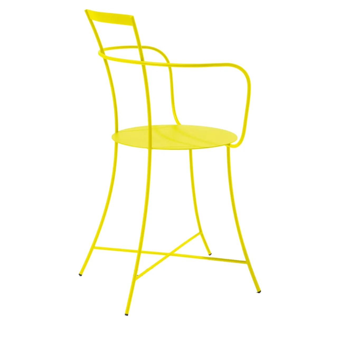 Internoitaliano Outdoor Chairs & Stools<Irma Yellow Armchair by Mario Scairato