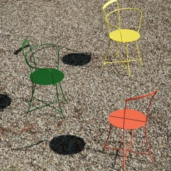 Internoitaliano Outdoor Chairs & Stools<Irma Yellow Armchair by Mario Scairato