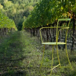 Internoitaliano Outdoor Chairs & Stools<Irma Yellow Armchair by Mario Scairato