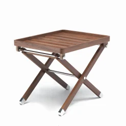 Annibale Colombo Outdoor Coffee Tables<Iroko Folding Table by Simone Ciarmoli and Miguel Queda