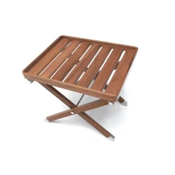 Annibale Colombo Outdoor Coffee Tables<Iroko Folding Table by Simone Ciarmoli and Miguel Queda