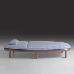 Annibale Colombo Outdoor Chaises & Daybeds<Iroko Light Blue Outdoor Sun Lounger
