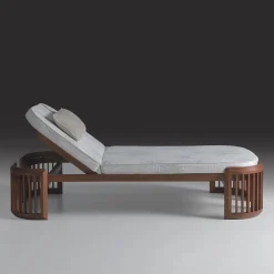 Annibale Colombo Outdoor Chaises & Daybeds<Iroko Outdoor Sun Lounger #1