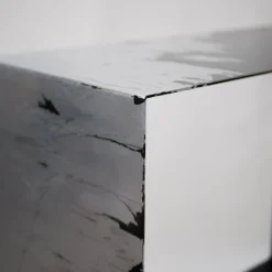 Idee del Fabbro Consoles<Iron and Silver Leaf Console