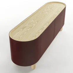 Enrico Pellizzoni Sideboards Buffets<Isabel Red Sideboard