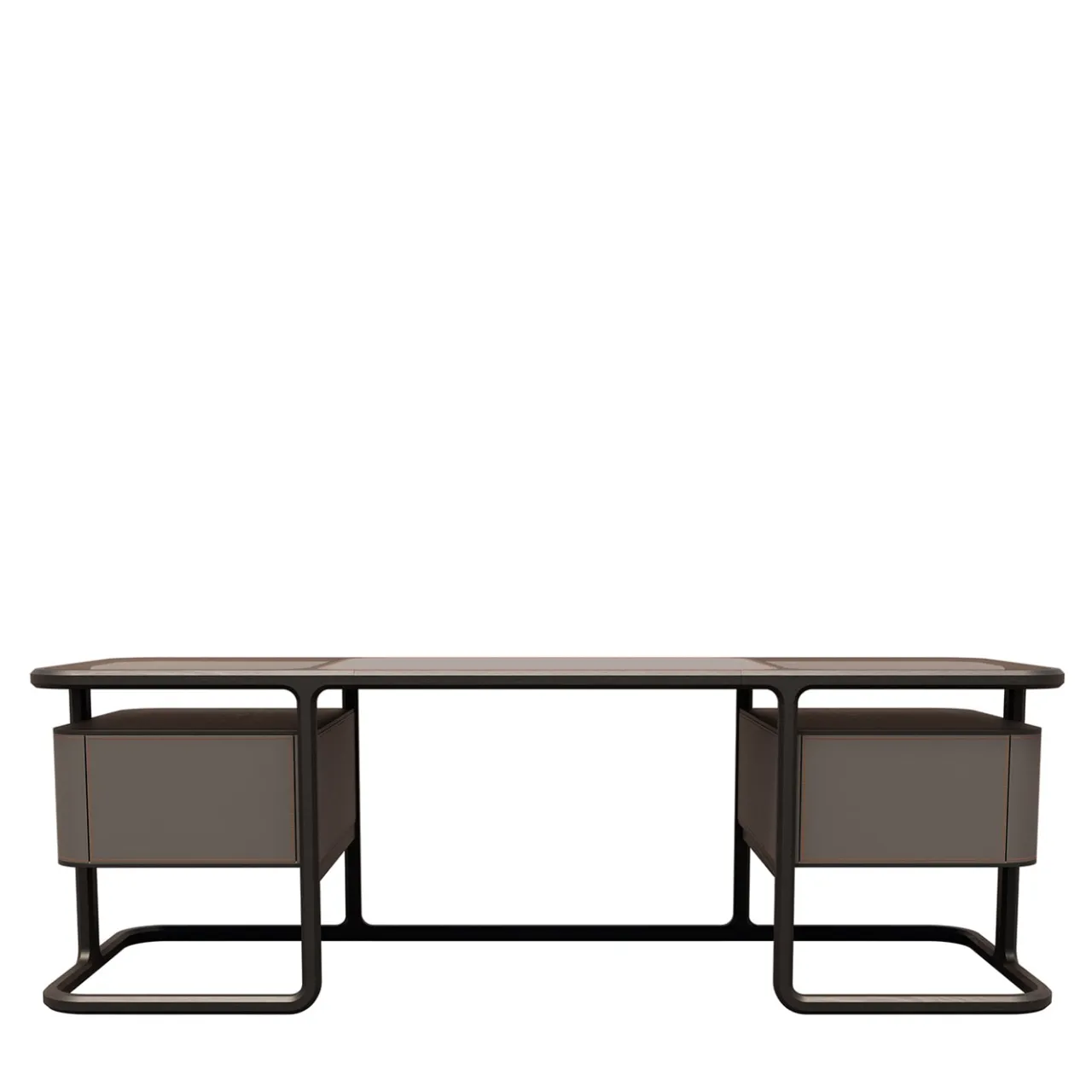 Morelato Desk & Writing Tables<Isabel Wood and Leather Desk
