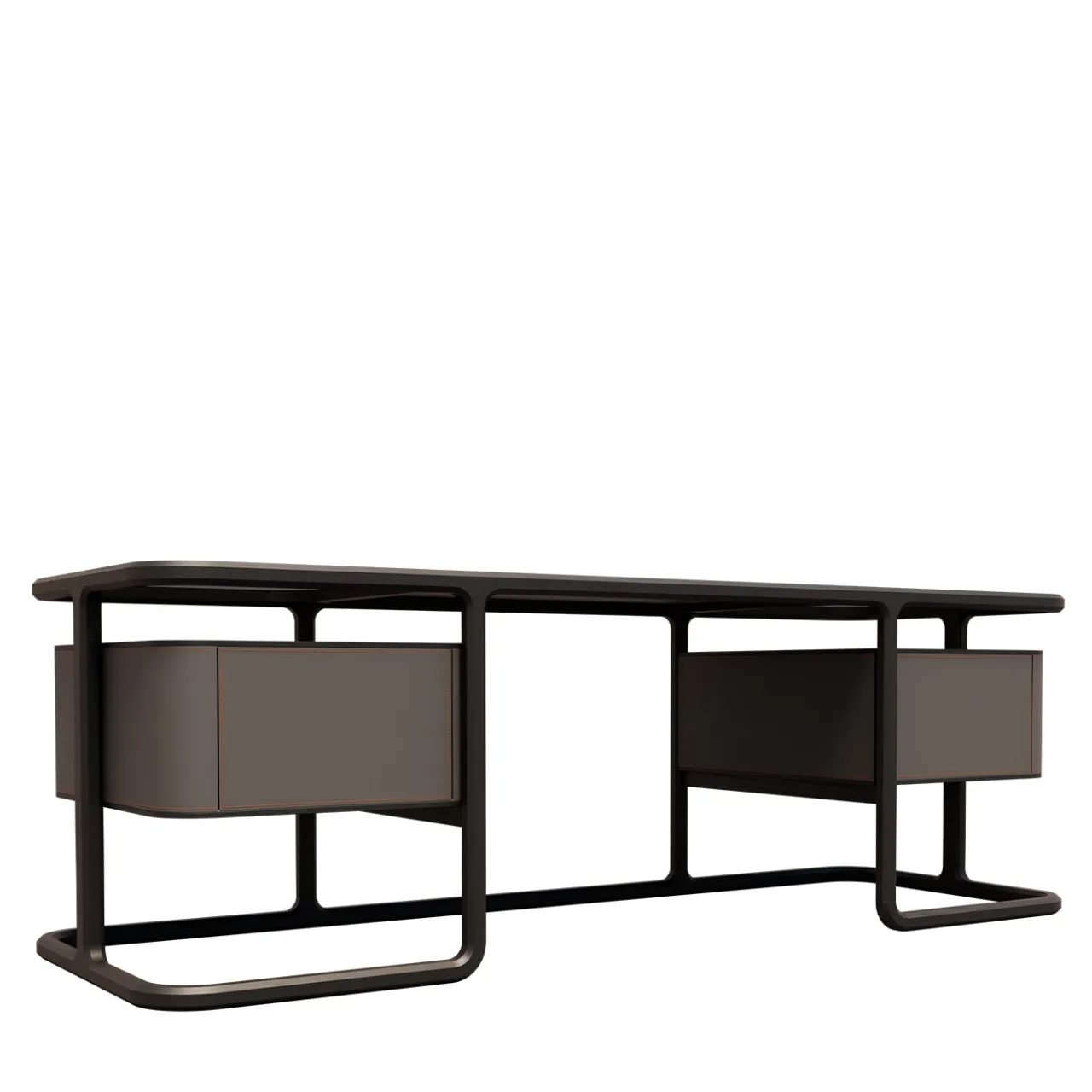 Morelato Desk & Writing Tables<Isabel Wood and Leather Desk