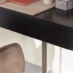 UNO Contract Desk & Writing Tables<Iside Dark Vanity Desk by Ciarmoli Queda Studio