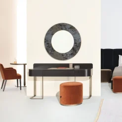 UNO Contract Desk & Writing Tables<Iside Dark Vanity Desk by Ciarmoli Queda Studio