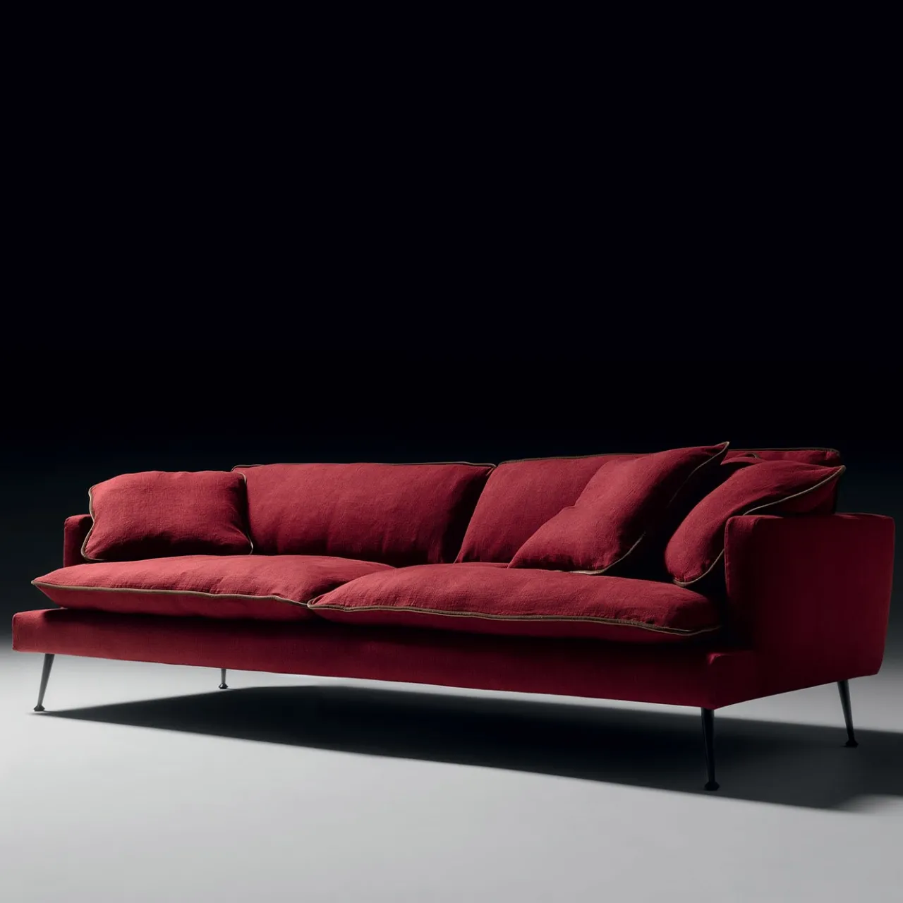 Black Tie Sofas<Island Bordeaux Sofa