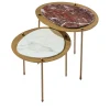 Carpanese Home Nesting Tables<Island H&L Set of 2 Coffee Tables