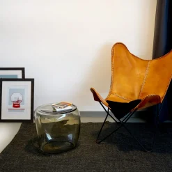 Kanz Architetti Stools<Isola gray Murano glass stool