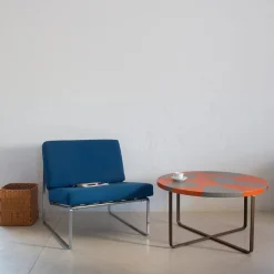 Oscar Maschera Coffee Tables<Isole Sur Round Polychrome Coffee Table by Nestor Perkal