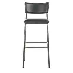 Enrico Pellizzoni Bar Stools<Isotta Leather Bar Stool